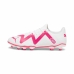 Scarpe da Calcio per Adulti Puma Future Play FG/AG Bianco Fucsia