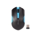 Mouse Fără Fir A4 Tech G3-200N Negru/Albastru 1000 dpi