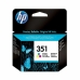 Tinteiro de Tinta Original HP T351 Tricolor