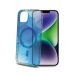 Telefoonhoes Celly iPhone 15 Plus Blauw Transparant