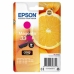 Originální inkoustové náplně Epson C13T33634012 Purpurová Červený