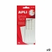 Masilla Apli White Tack Masilla Blanco Nailon (3 Unidades) (12 Unidades)