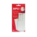 Filler Apli White Tack Filler Vit Nylon (3 antal) (12 antal)