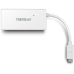 USB rozbočovač Trendnet TUC-H4E Biela