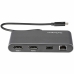 Dockstation Startech TB3DKM2DPL 4K Ultra HD Grigio