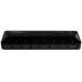 Hub USB Startech ST103008U2C USB 3.0 x 10 Nero