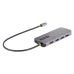 Hub USB Startech 127B-USBC-MULTIPORT Cinzento