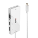 Hub USB LINDY 43279 Branco (1 Unidade)