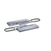USB rozbočovač i-Tec C31FLAT2PDPRO100W 100 W Stříbřitý