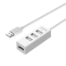 3-Port USB Hub Unitek Y-2146 Balts