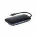 Hub USB Aukey CB-C71 Zwart 100 W