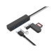 USB-разветвитель Conceptronic CTC4USB3 Чёрный
