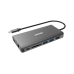 USB Hub Unitek D1019A Siva