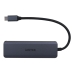 Hub USB Unitek H1107Q Preto