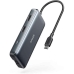 Hub USB Anker A8380 100 W Preto (1 Unidade)