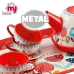 Ensemble de thé Colorbaby My Home jouet 15 Pièces (6 Unités)