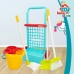 Coș de Curățare cu Accesorii Colorbaby Jucărie 5 Piese 30,5 x 55,5 x 19,5 cm (12 Unități)