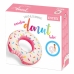 Nadmuchiwane koło Intex Donut Różowy 107 x 99 x 23 cm (12 Sztuk)