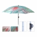 Parasol Pro Beach animais Ajustável Plástico Ø 160 cm Ø 200 cm