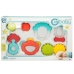 Set rammelaars Colorbaby 6 Onderdelen 12,5 x 1,5 x 6,5 cm (6 Stuks)