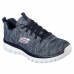 Sportske Tenisice za Žene Skechers Graceful-Twisted Tamno plava