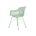 Cadeira de Sala de Jantar DKD Home Decor 57 x 57 x 80,5 cm Verde