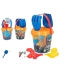 Conjunto de brinquedos de praia Hot Wheels Ø 18 cm