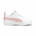 Sapatilhas de Desporto Infantis Puma Rickie+ Branco Rosa Claro