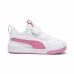 Scarpe Sportive per Bambini Puma Multiflex Sl V Bianco Rosa