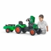 Tractor cu Pedale Falk Supercharger 2031AB Verde