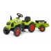 Pedaltraktor Falk Claas 410 Arion Grön