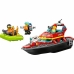 Playset Lego City 60373 The firefighters' rescue boat Spalvotas 144 Dalys