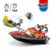 Playset Lego City 60373 The firefighters' rescue boat Spalvotas 144 Dalys