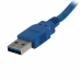 Cablu USB Startech USB3SEXT1M           USB A Albastru