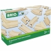 Cale ferată Brio Intermediate Evolution Set Lemn 16 Piese