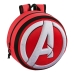 3D-schoolrugzak The Avengers Rood Zwart Wit (31 x 31 x 10 cm)