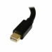 Adapter Mini DisplayPort DisplayPort Startech MDP2DPMF6IN          Črna