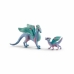 Εικόνες σε δράση Schleich Flower dragon with its little one