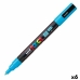 Markeerstift POSCA PC-3M Blauw Licht Blauw (6 Stuks)