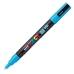 Markeerstift POSCA PC-3M Blauw Licht Blauw (6 Stuks)