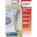 Espaçadores Avery Transparente A4 12 Folhas (10 Unidades)