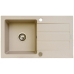 Wastafel met Eén Spoelbak Maidsinks 76 x 44 cm Beige