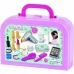 Bērnu Matu Kopšanas Komplekts Ecoiffier Retro Beauty Suitcase + 18 mēneši 14 Daļas