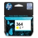 Cartouche d'encre originale HP CB320EE#ABE Jaune Noir