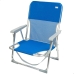 Polstrede Campingstolen Aktive Gomera Blå 44 x 72 x 35 cm (4 enheter)