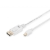 Cabo DisplayPort Digitus by Assmann AK-340102-030-W Branco 3 m