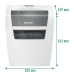 Concasor de Hârtie Leitz IQ Home Shredder 15 L