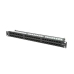 Patch Panel 48 Portů UTP Kategorie 6 Lanberg PPU5-1048-B