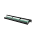 Patch Panel 48 Portů UTP Kategorie 6 Lanberg PPU5-1048-B