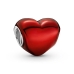 Charm Damă Pandora METALLIC RED HEART